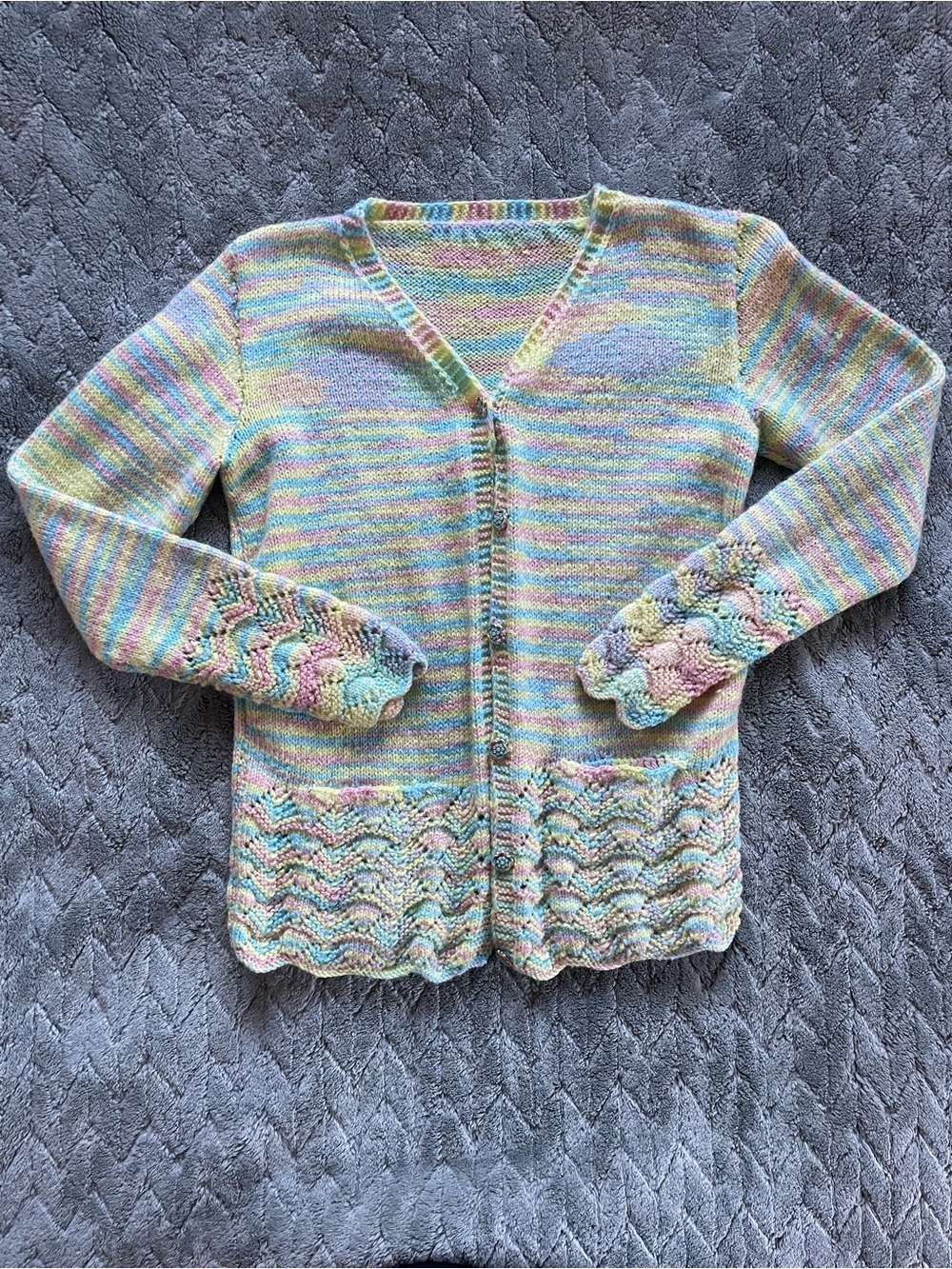Handmade knitted sweater